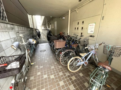 【その他共用部分】 | 第５マンション北栄 | 駐輪場があります