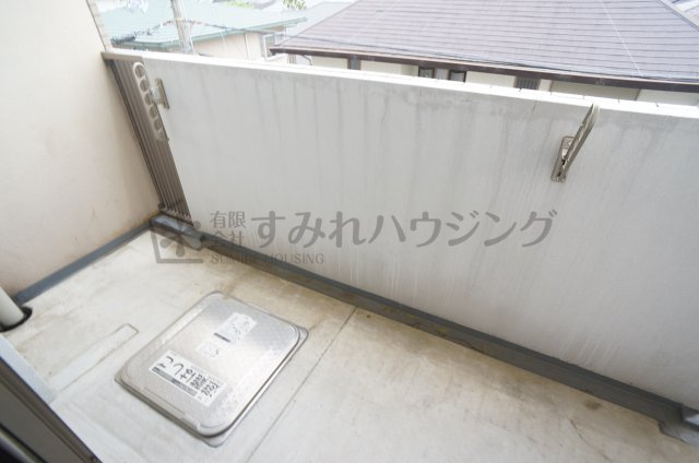 フローラル宝塚のバルコニー