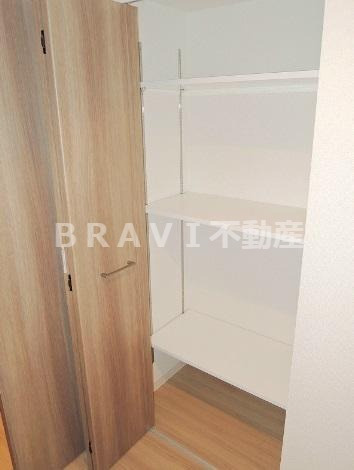 プレサンスタワー北浜　BRAVI不動産の収納|【プレサンスタワー北浜】大きなものも収納できそうです