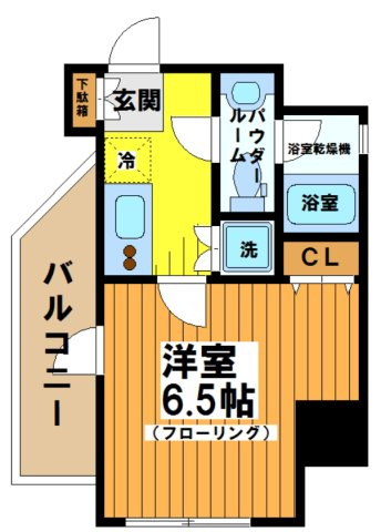 【間取り】 | ヴォーガコルテ笹塚アジールコート