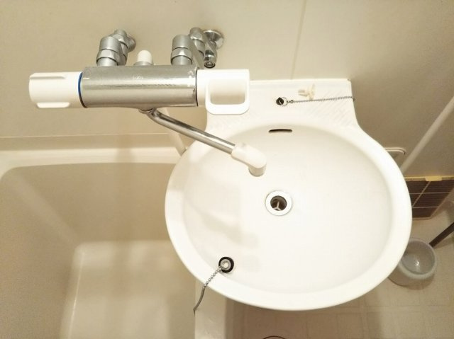 レオパレスフローラの洗面所|画像9