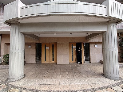 キャッスルマンション亀戸立花弐番館のエントランス