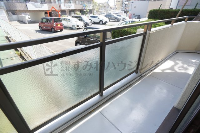 サンパレス宝塚のバルコニー