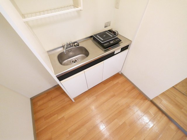 ブレスト北之庄Ⅴのキッチン|使いやすいキッチンです