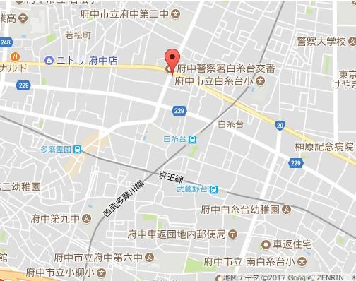 レオパレス綿新の地図