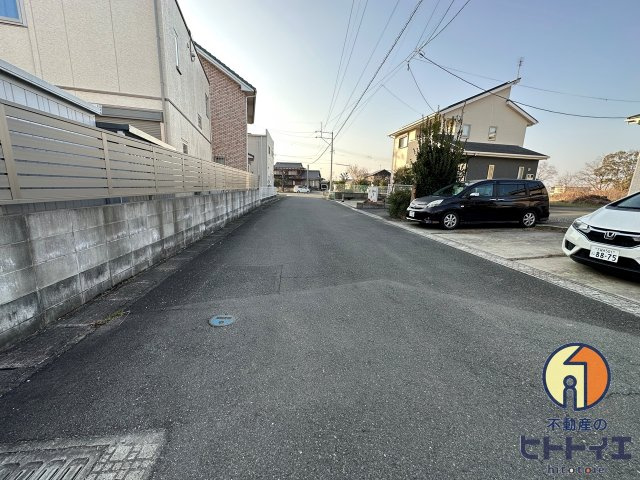 筑後市大字熊野中古住宅の前面道路含む現地写真
