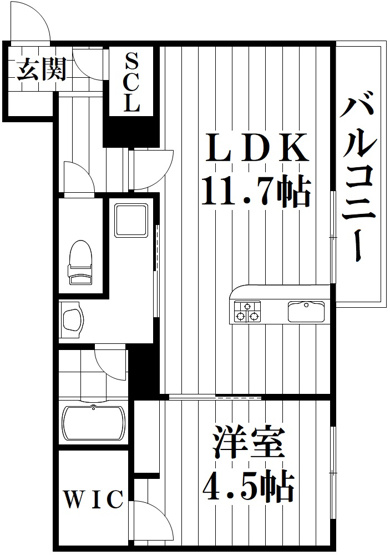 【間取り】 | 仮）シャーメゾン灰塚５丁目