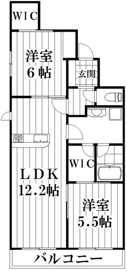 【間取り】 | 仮）シャーメゾン灰塚５丁目