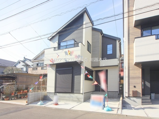 川越市稲荷町1期　新築戸建の外観