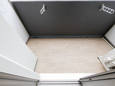 【バルコニー】 | ディクス福島レジデンス | 陽当たり良好なバルコニーです