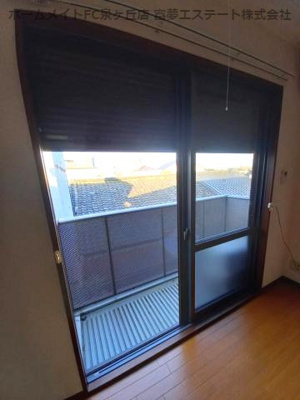 【バルコニー】 | パル春日 B棟 | シャッター雨戸付き