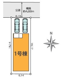 【区画図】 | 神戸市垂水区馬場通　新築戸建