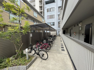 【その他共用部分】 | シャルムＢ | 駐輪場です