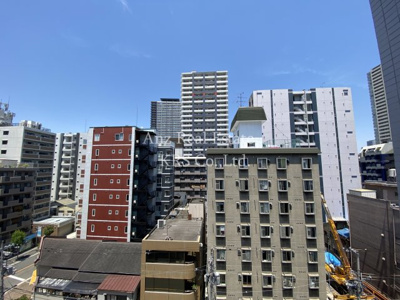 【展望】 | アーバネックス南堀江 | 9階南向きバルコニーからの眺望です！