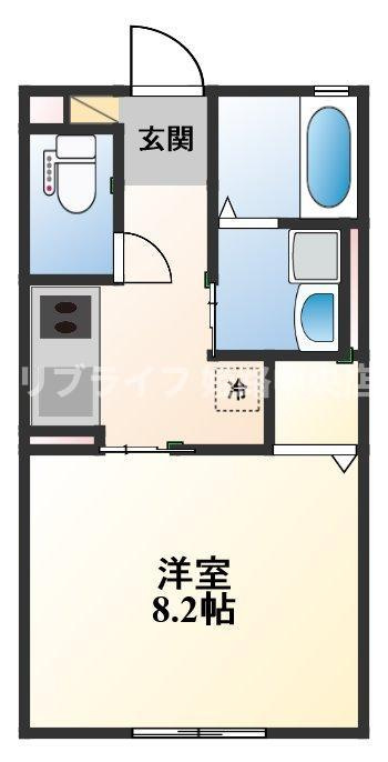 シャルレAの間取り