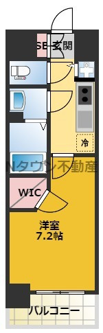 【間取り】 | プレサンス名古屋グロウ | 間取りです。