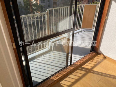 【バルコニー】 | 白川高層住宅5号棟