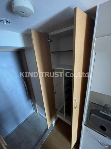 レジュールアッシュ梅田イーストの収納|収納のためのスペースです