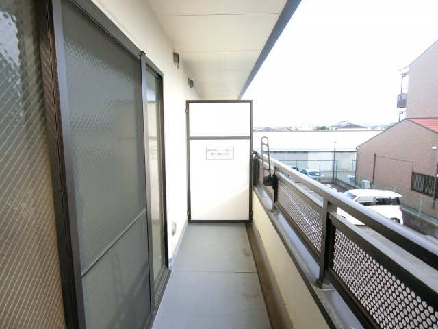 セカンドパレスのバルコニー