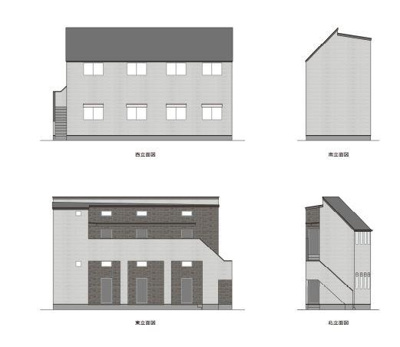【外観パース】 | アジュール荻窪