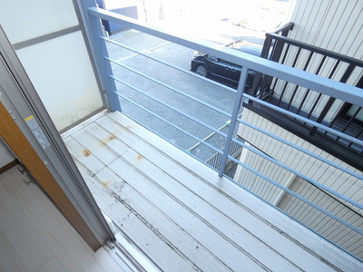 【バルコニー】 | Ｋ×Ｋ | バルコニー付きで洗濯物も