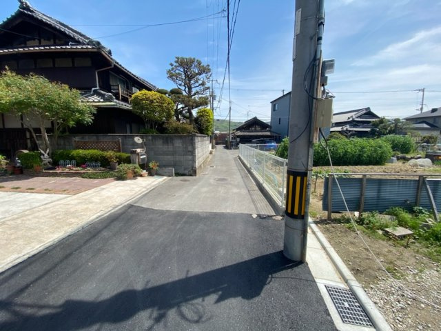 サン・タウン三箇３丁目の前面道路含む現地写真|■木造２階建て　建坪３０坪まで標準仕様♪♪
