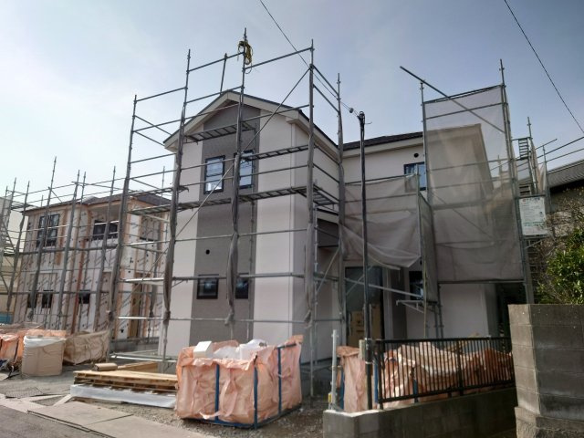ーFITーフィットー小倉南区東貫３丁目１期　【小倉南区　新築戸建て】の外観|現地撮影　2023,3,12　ーFITーフィットー小倉南区東貫３丁目１期　【小倉南区　新築戸建て】