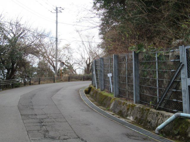 エンゼルフォレスト熱海自然郷⑨の前面道路含む現地写真