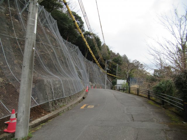 エンゼルフォレスト熱海自然郷⑩の前面道路含む現地写真