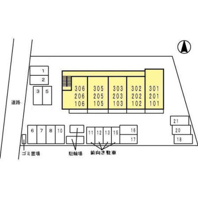 【区画図】 | クリーク　パレス