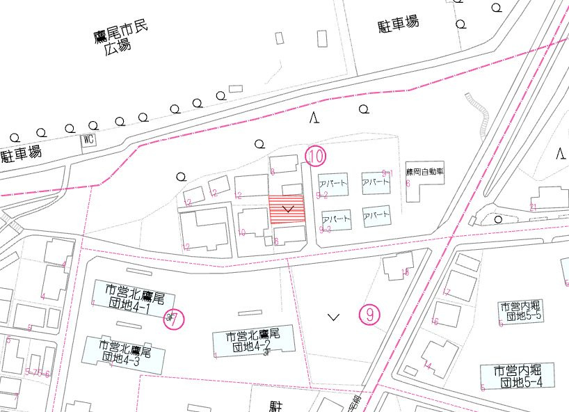 都城市鷹尾５丁目の売地