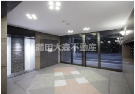 ルーブル蒲田南弐番館のエントランス