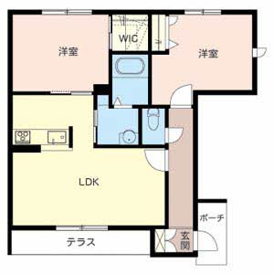 【間取り】 | シャーメゾン浜の宮