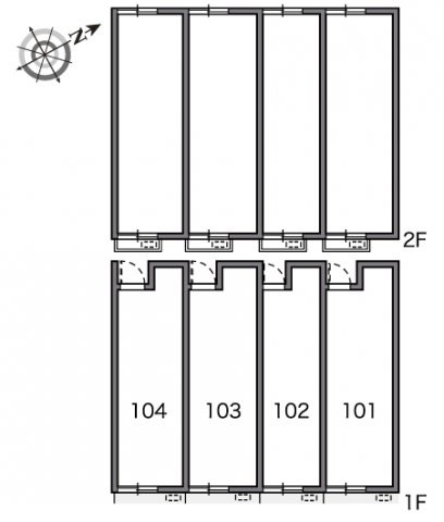 レオネクストあかりの駐車場