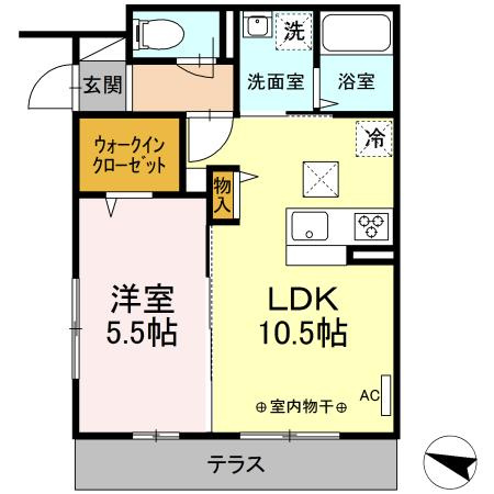 スプリングヒルズの間取り