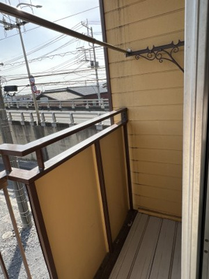 【バルコニー】 | 合戦場南ハイツB