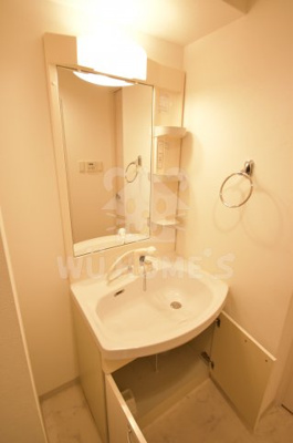 【洗面所】 | CASSIA福島駅前 | 忙しい朝には欠かせない洗面所です