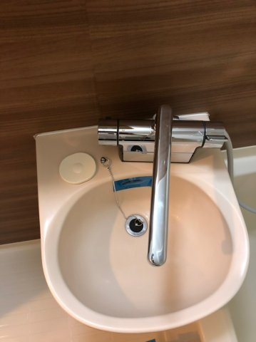 仲介手数料0！！サンピアオカヤスの洗面所