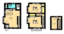【間取り】 | 第5松風コーポ