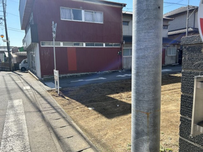 【前面道路含む現地写真】 | つくば市上郷売地