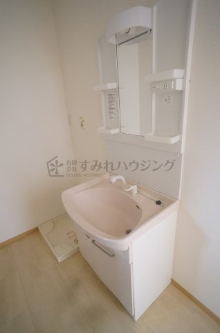 ピーチヒルテラスの洗面所