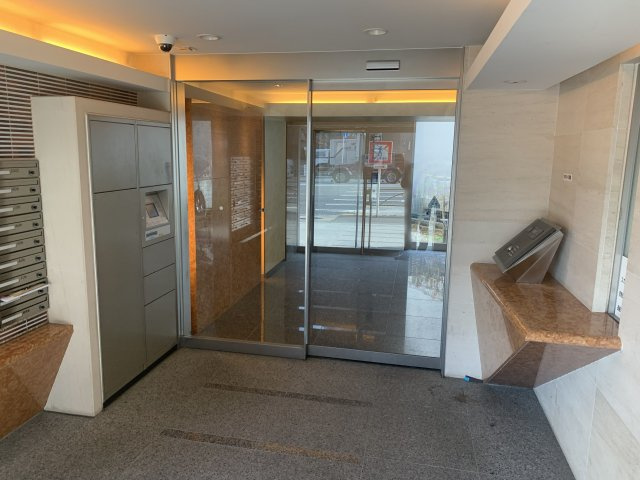 スカイコート池上壱番館のエントランス