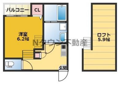 【間取り】 | プラチナム黒川 | 間取りです。