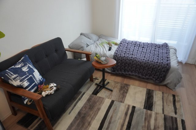 仲介手数料0！！アステリ鶴舞エーナの居間・リビング