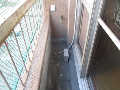 【バルコニー】 | 岸ノ里ニューハイツ