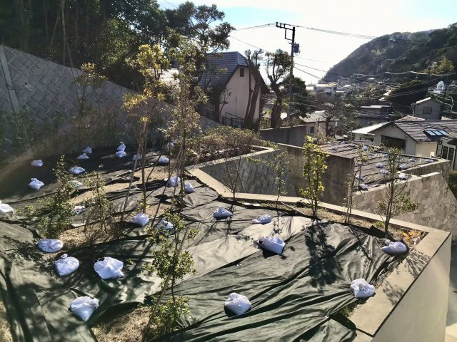 極楽寺 駅徒歩4分 海の見える高台 売地の外観