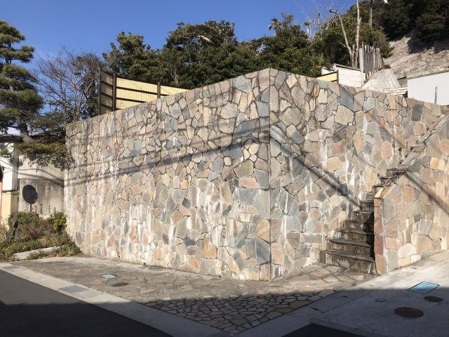 極楽寺 駅徒歩4分 海の見える高台 売地の外観