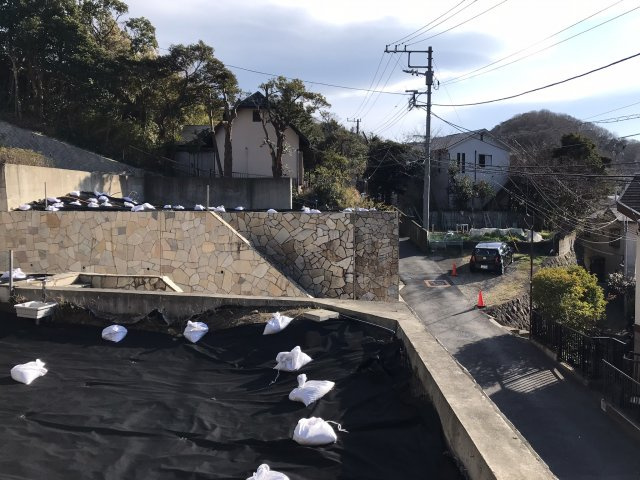 極楽寺 駅徒歩4分 海の見える高台 売地の外観