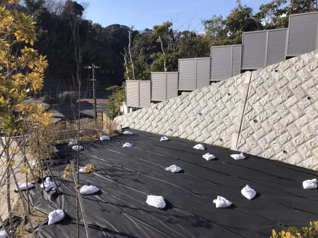 極楽寺 駅徒歩4分 海の見える高台 売地の外観|No.1区画です。