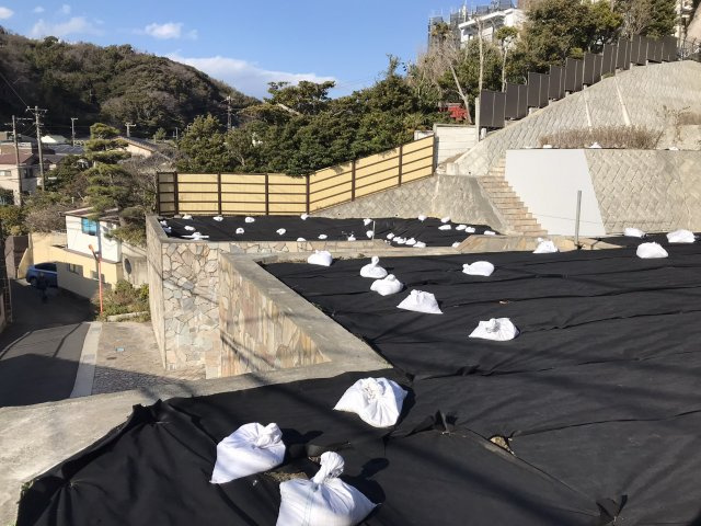 極楽寺 駅徒歩4分 海の見える高台 売地の外観